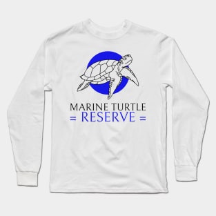 MARINE TURTLE RESERVE Long Sleeve T-Shirt